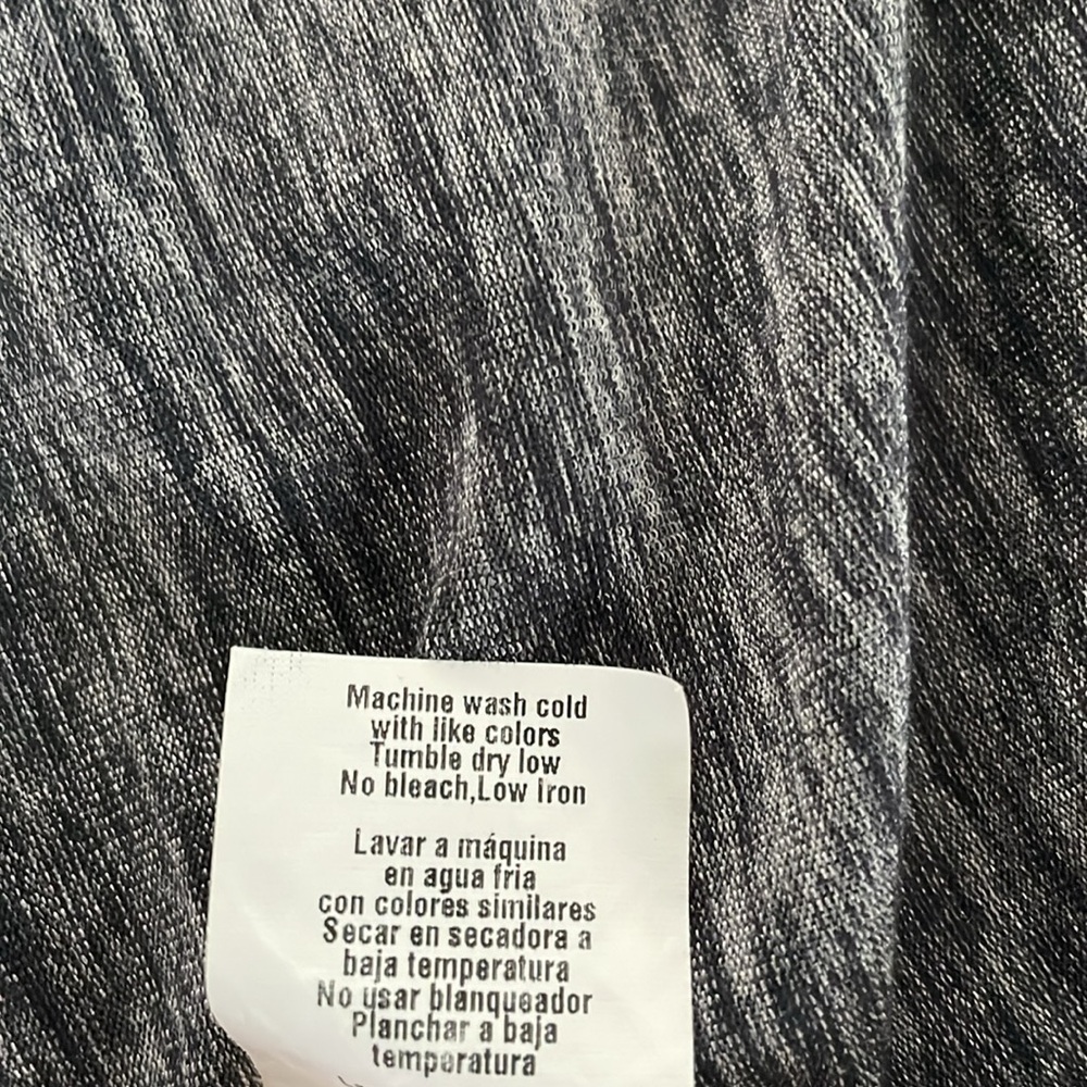 Beyond Yoga Gray Cloud Drape Cardigan Size Large - Picture 10 of 10